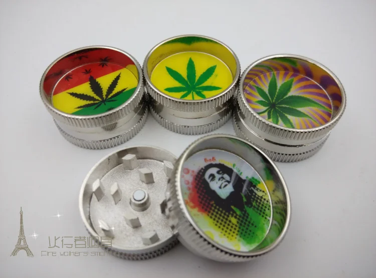 Новинка 2 шт./лот (диаметр 3 см) миниатюрная 2-слойная металлическая измельчитель