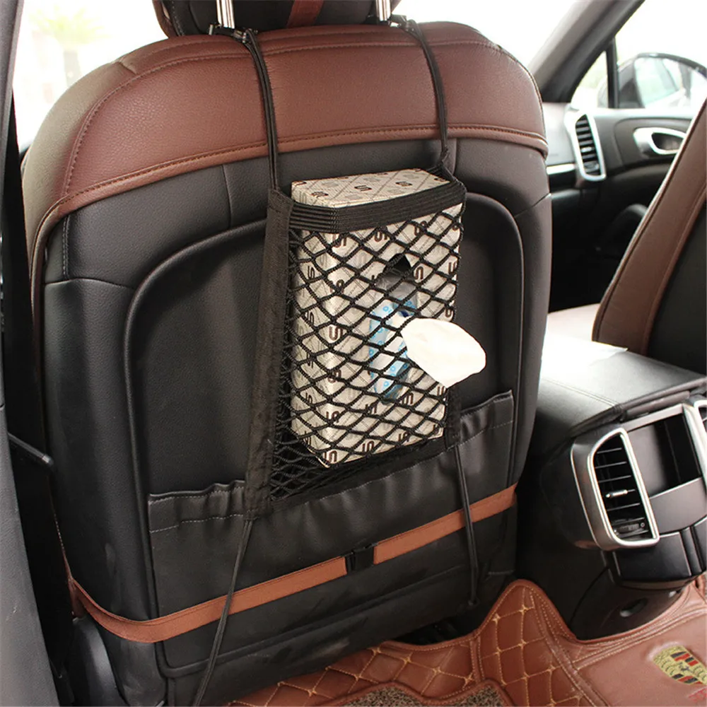 Bossnice 30x25 см прочная эластичная ткань для автомобиля из сетчатой ткани сетчатый