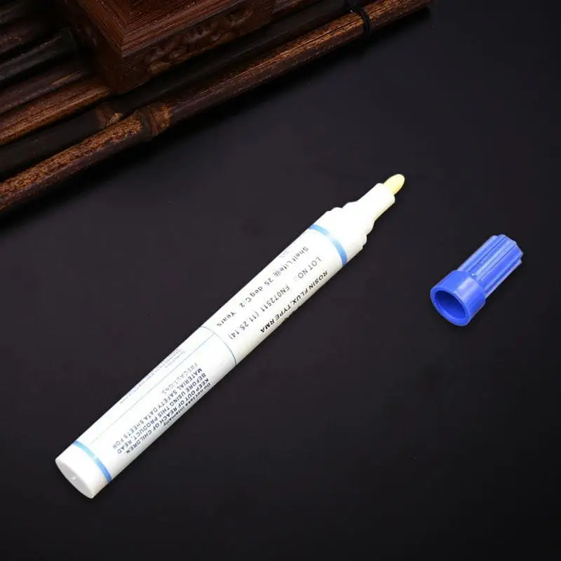 

Repair Headphones Soldering Welding Pen Kester-186 Kester-951 Rosin Welding Equipment PCB FPC with Blue&White Flux Plate