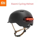 Велосипедный шлем Xiaomi Smart 4U со светодиодной подсветкой, умный Водонепроницаемый Сверхлегкий шлем для езды на открытом воздухе, дорожного велосипеда, самоката