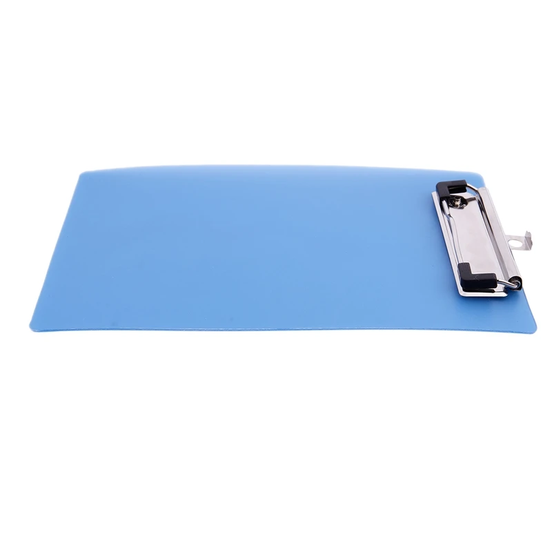 Office School Spring Loaded A5 Paper Holding File Clamp Clip Board Blue &amp Plastic A6 Clipboard Folder with Lid Orange | Канцтовары
