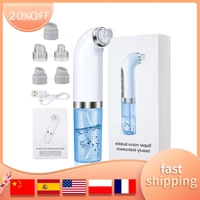 professional blackhead pore vacuum electric usb rechargeable acne comedone whitehead extractor with 6 probes for women and men