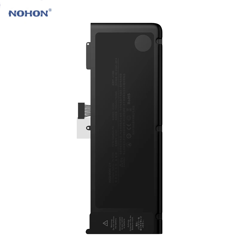 Аккумулятор Nohon для ноутбука MacBook Pro 15 дюймов A1321 A1286 MC721 MC723 A1382 10 95 в аккумулятор MC118