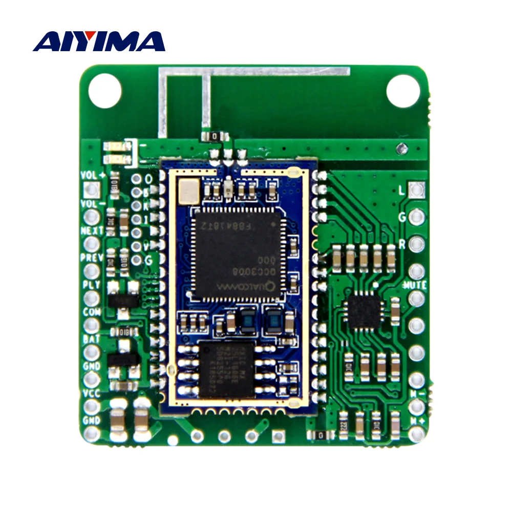 Аудиомодуль AIYIMA DC5V 12V QCC3008 Bluetooth HiFi 5 0 приемник APTX LL TWS DIY динамик усилитель домашний