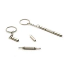 Портативная многофункциональная отвертка три в одном, набор для ремонта женских очков и часов с брелоком, новые модные уличные солнцезащитные очки