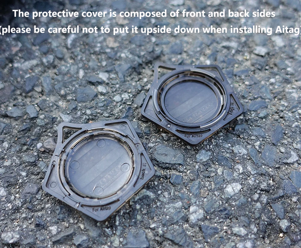 Уличный защитный чехол Fat Bear кожаный для Apple AirTag airтеги аксессуары устройств от