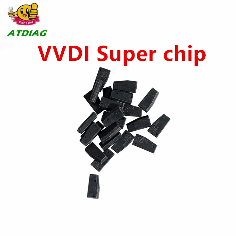 Транспондер Xhorse VVDI Super Chip 10 шт./лот для ID46/40/43/4D/8C/8A/T3/47/41/42/45/ID46 VVDI2 /Mini Key Tool|Датчик