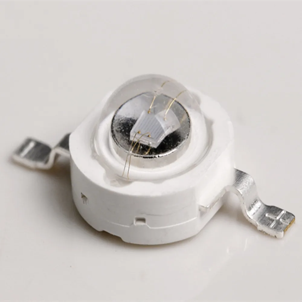 Красная оранжевая желтая инфракрасная светодиодная лампа 1 Вт 590 605 620 660 740 850 940nm