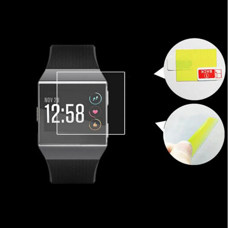 

2pcs Anti-scratch Soft TPU Ultra HD Clear Protective Film Guard For Fitbit ionic Smart Watch Full Screen Protector Display Cover