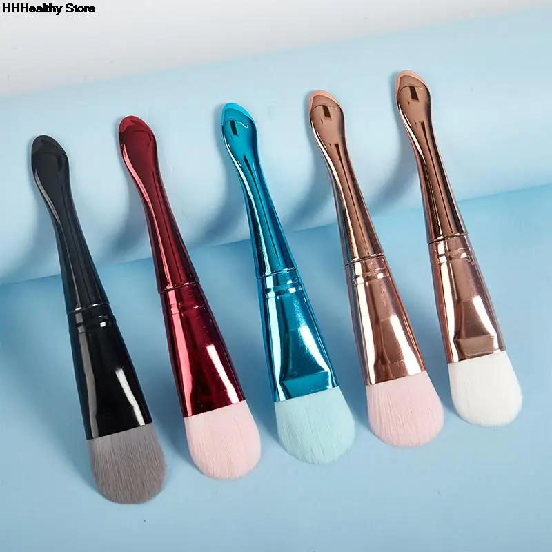 

Skin Care Brush SPA Pro Silicone Facial Mask Face Massager For Liquid Foundation Facial Mask Contour Brush Fiber Cosmetic Tools