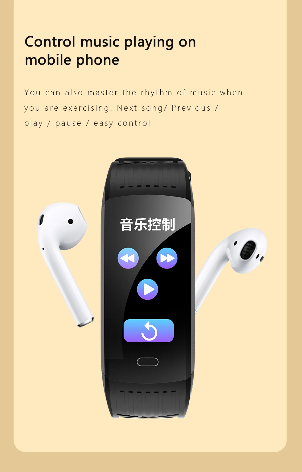 

2021 New Zero Sports Smart Watch Bracelet Waterproof Bluetooth Movement Step Information Telephone Alarm Reminder smart band