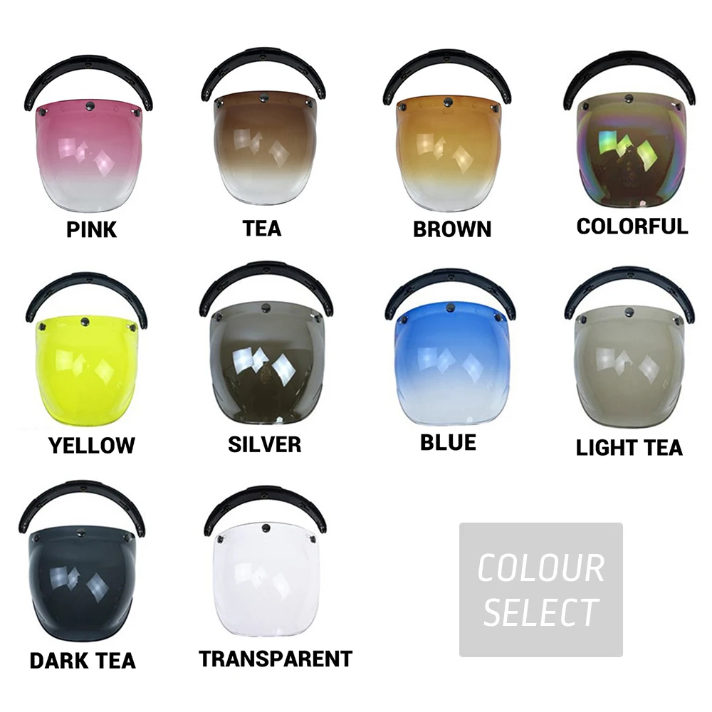 Универсальный Флип-объектив с пузырьковым козырьком маска для лица Bitwell TORC