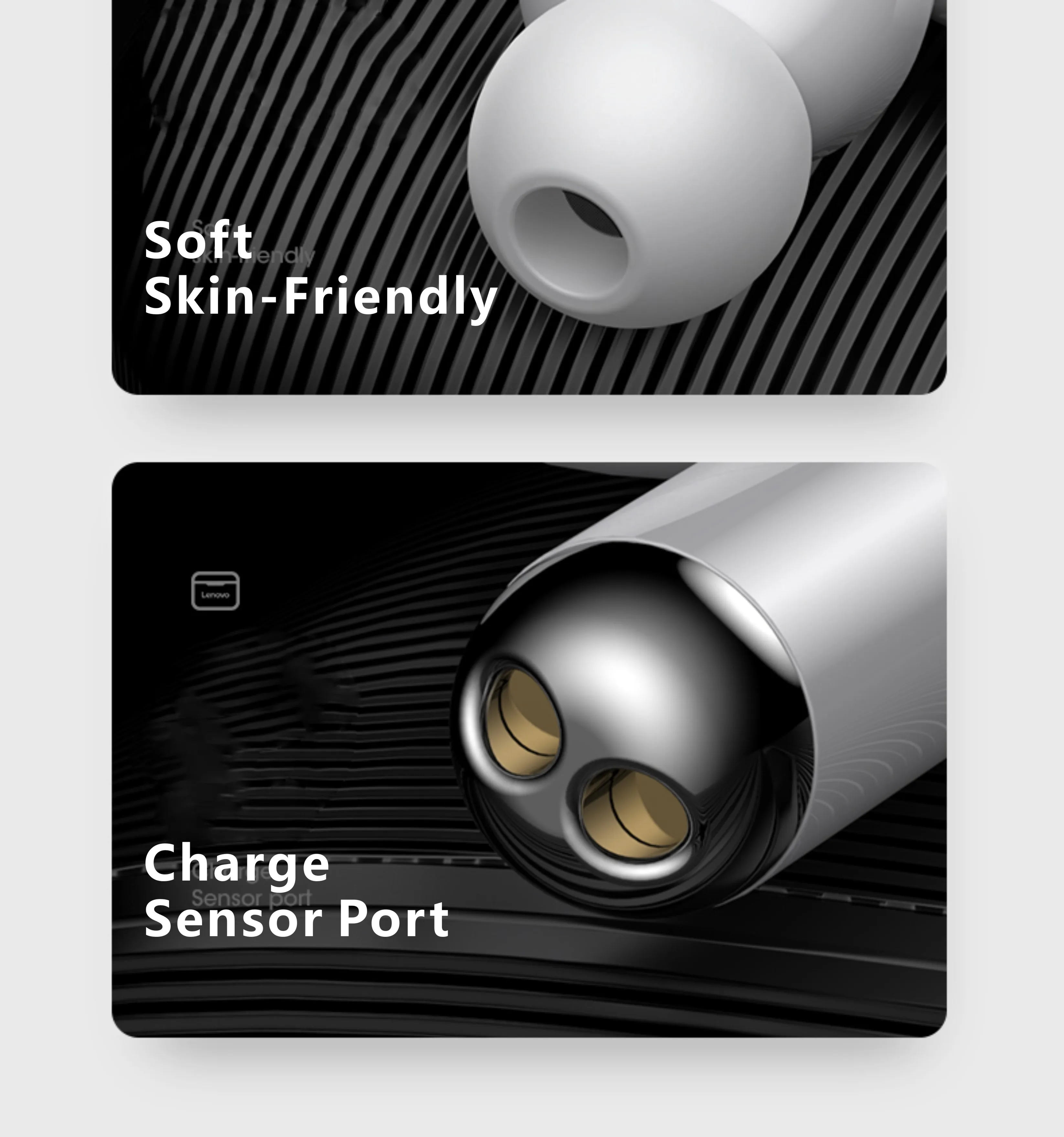 

Lenovo LP1 TWS Bluetooth 5.0 Sports Headphone Touch Button IPX4 Waterproof Earplugs with 300mAh Charging Box