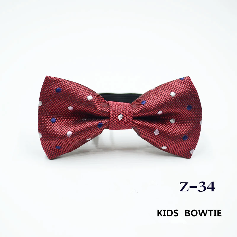 

53 Color Children's Bow Tie Fashion Jacquard Baby Neckties Tie Baby Kid Kids Classical Pet Striped Butterfly Elastic Cord BowTie