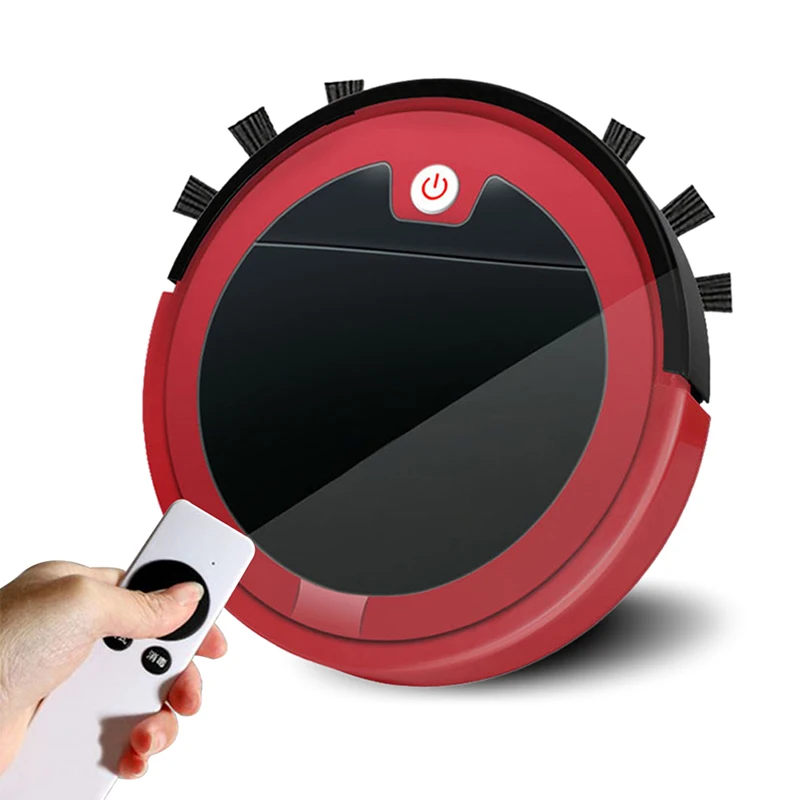 Многофункциональный робот пылесос 2800 па умный с зарядкой 3 в 1 подметающая