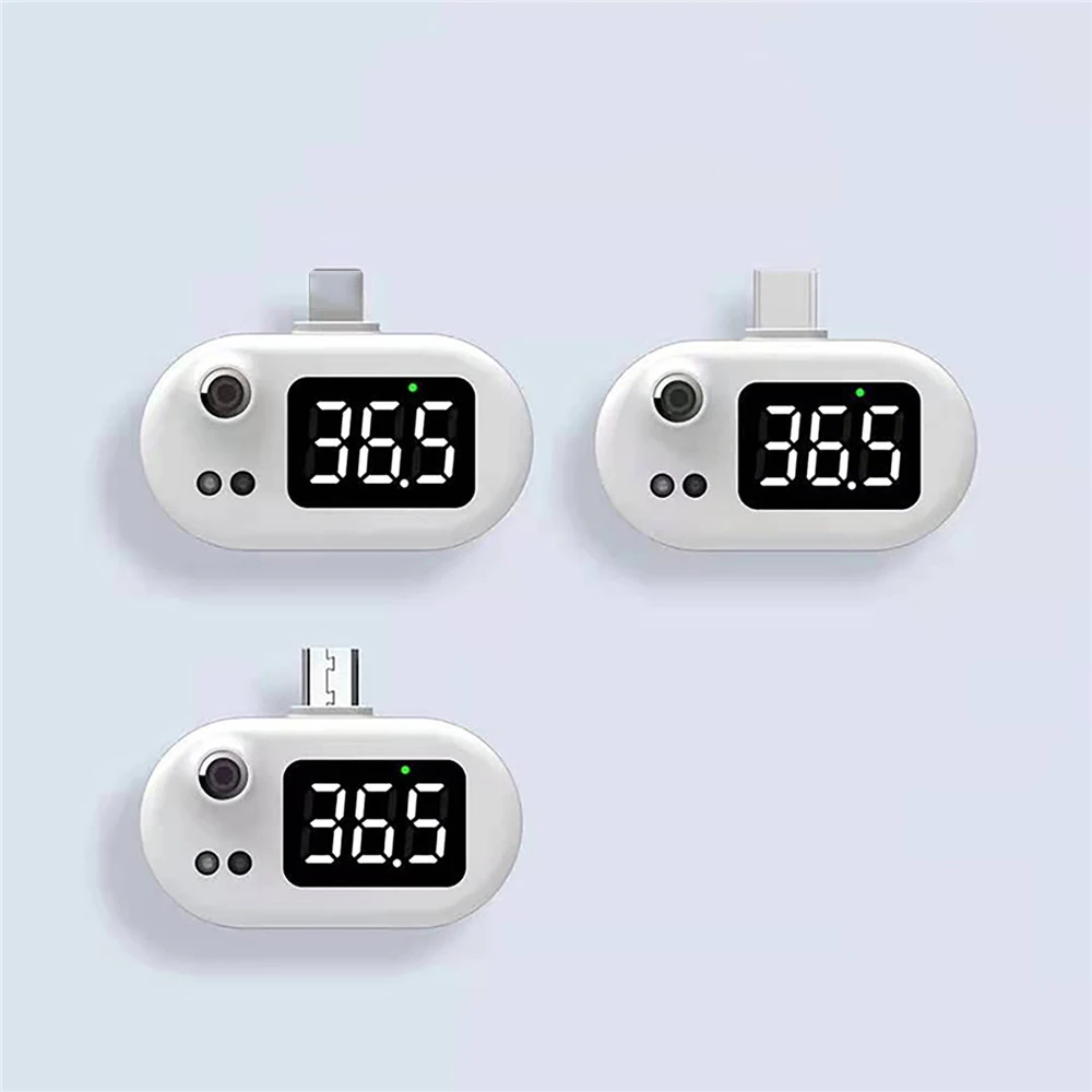 usb non contact infrared temperature meter smart mobile phone thermometer for androidiostypc c temperature measuring treasure free global shipping