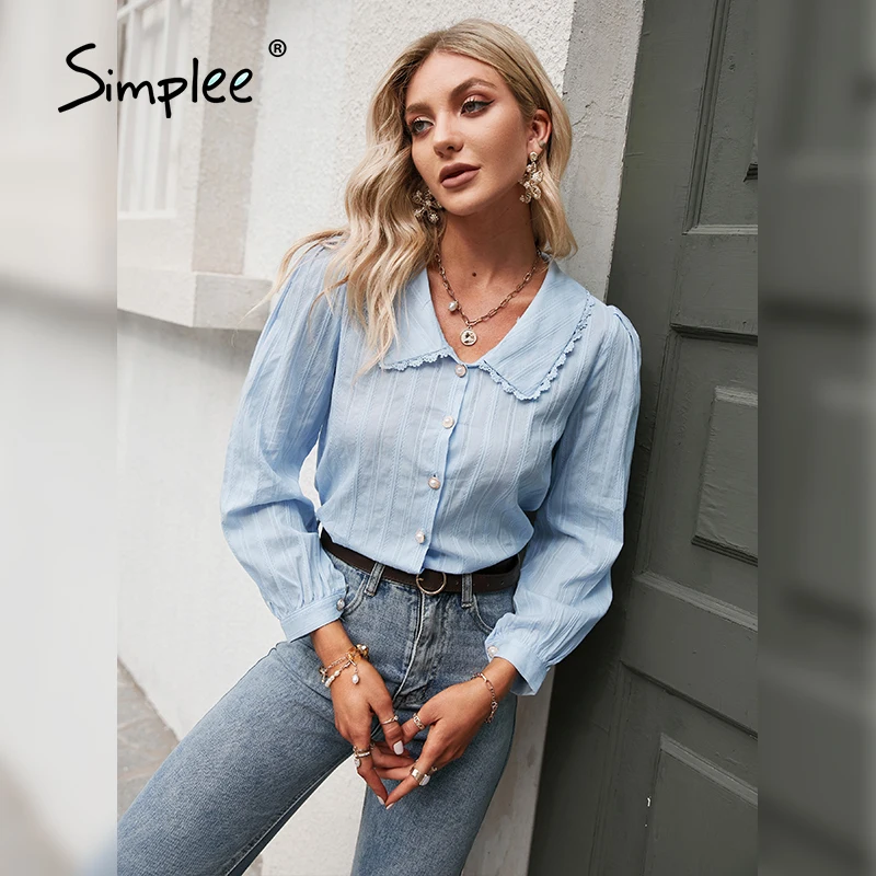 Блузка Женская осенне-зимняя с длинным рукавом 2020 | одежда