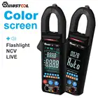 Цифровой мультиметр-зажим mustools C21, Постоянныйпеременный ток, напряжение, цветной экран, Бесконтактный индикатор напряжения, 6000 отсчетов, функция True RMS, автоматический измерительный мультиметр