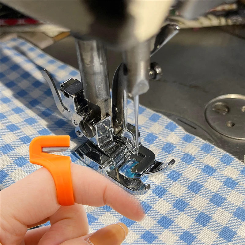 3 шт./компл. новый пластиковый наперсток швейное кольцо резак для ниток лезвие