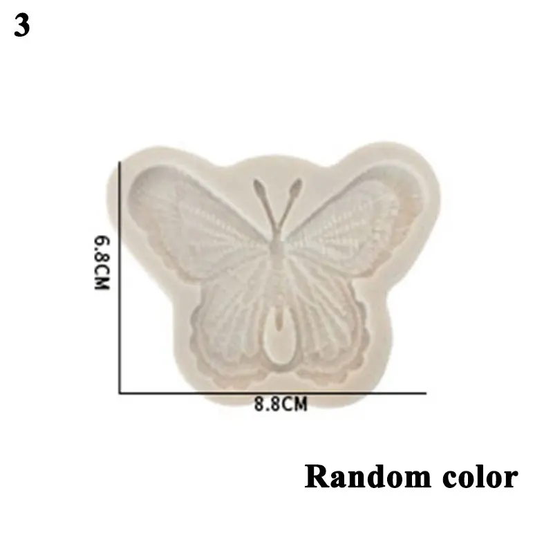 

Random Color Silicone Mold Chocolate Candy DIY Mold Oval Shape Fondant Cake Baking Mold Cake Decoration Tool Kitchen Accessories