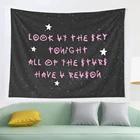 Настенный Гобелен для покупок с изображением Лила Пепа и звезд