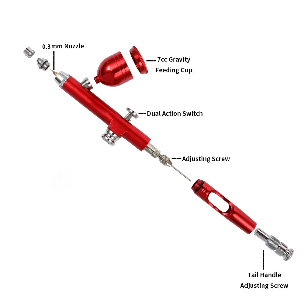 

Mini Cordless Battery Replaced Airbrush Compressor For Makeup Nail Beauty Barbershop Tattoo Car Spary Paint Gun T shit Air Brush