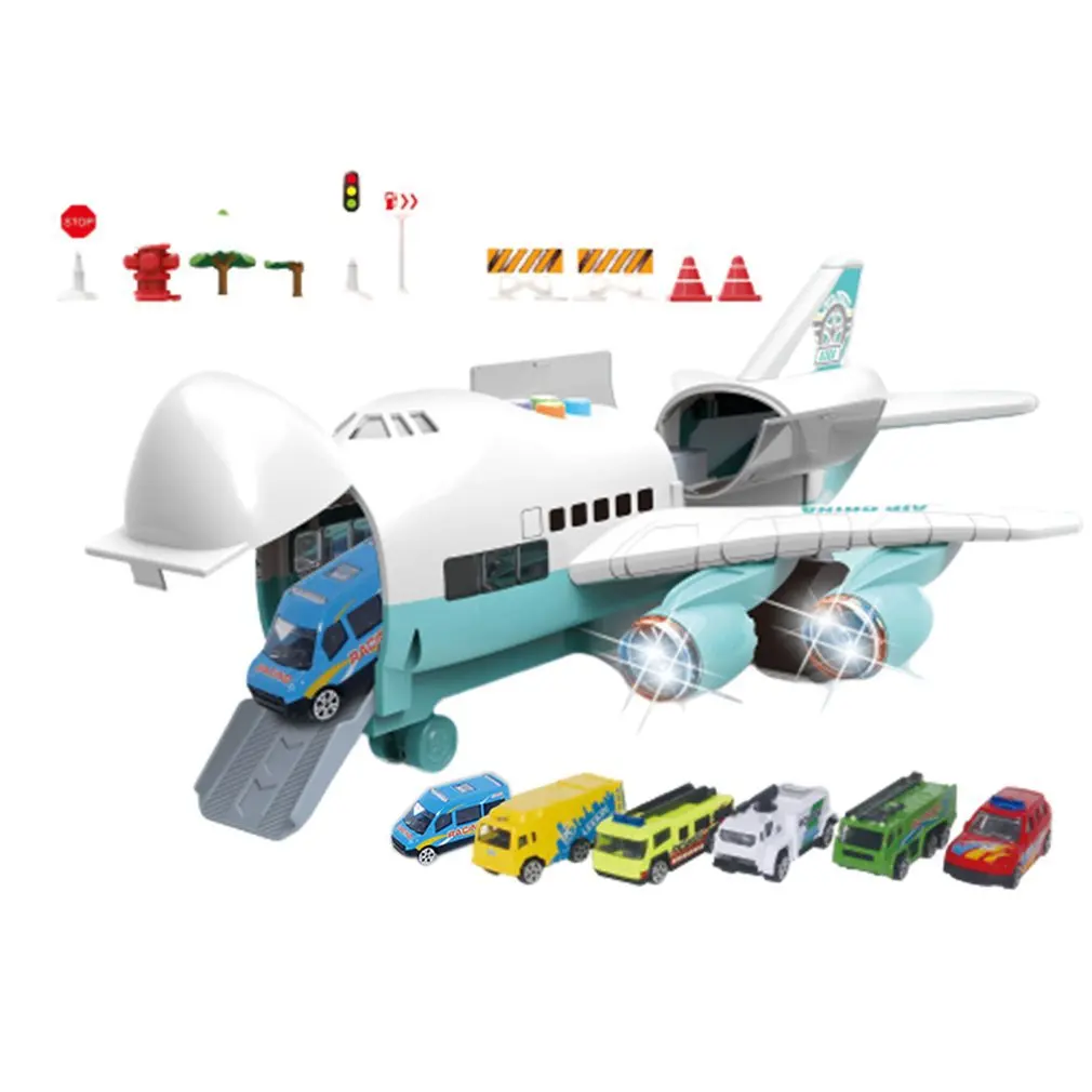 

Children's Airplane Toy Simulation Aircraft Toy Passenger Aircraft Car Model Large Size Passenger Plane Kids Airliner Toy