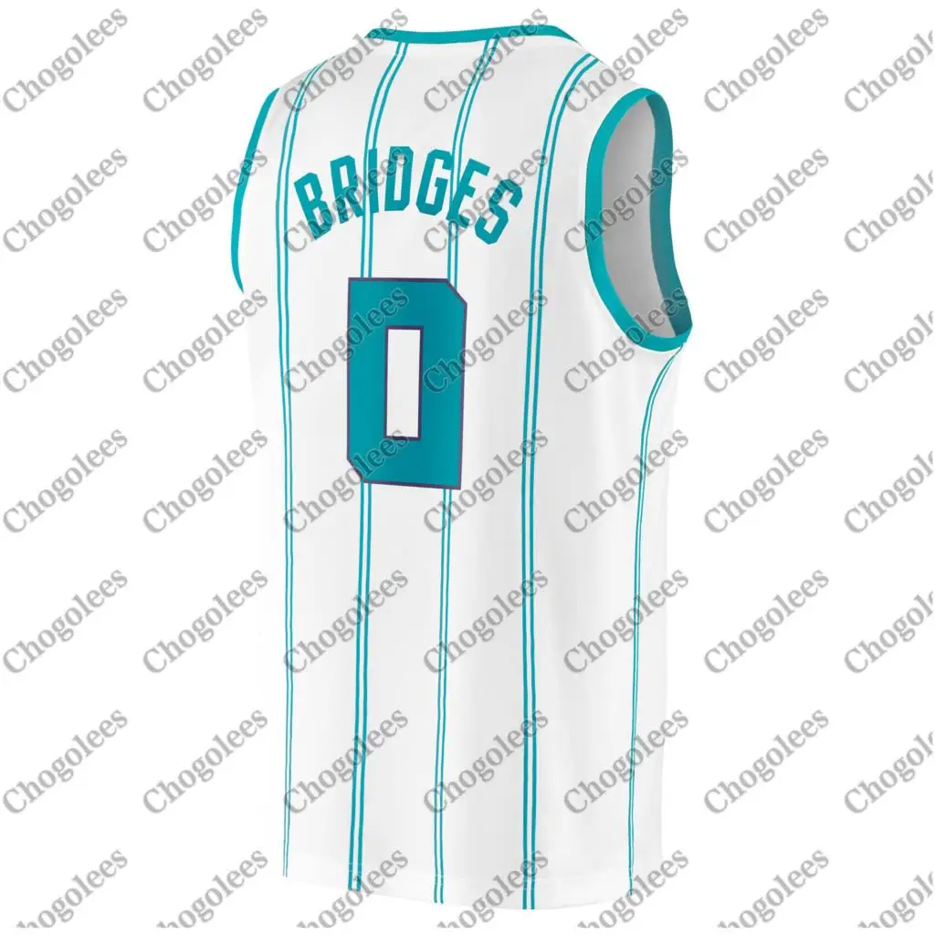 

Men Basketball Jersey Miles Bridges Charlotte 202021 Fast Break Jersey White Association Edition