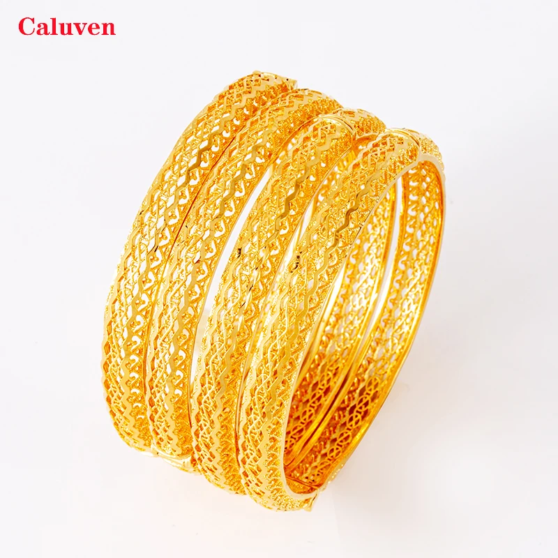 Свадебные украшения индийские браслеты арабские с шармами африканские золотые и