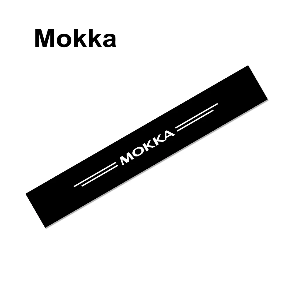 For Mokka Автомобильные светоотражающие наклейки на лобовое стекло авто наклейки для Opel OPC Astra J H G K Insignia Corsa D B E Mokka Vectra B аксессуары - Название цвета: For Mokka