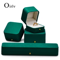 oirlv green ring bracelet necklace box jewelry storage box jewelry storage rack birthday gift proposal engagement wedding