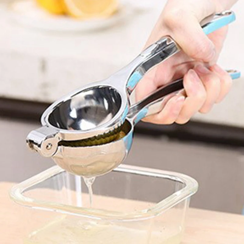 

Lemon Squeezer, Super Large Capacity Citrus Juicer Stainless Steel Metal Lemon Juicer, Juicer Hand Press