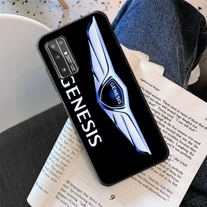 

car Genesis Logo Phone Cases for Huawei Honor 30 20 10 9 8 8x 8c v30 Lite view 7A5.7inch 5A Play