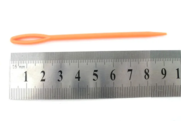 

1 Set(20PCs/Set) 3 3/4\" Multicolor Plastic Sewing Needles DIY Kniting Needles Cusp Crochet Hooks For Crafts Clothing Shoes