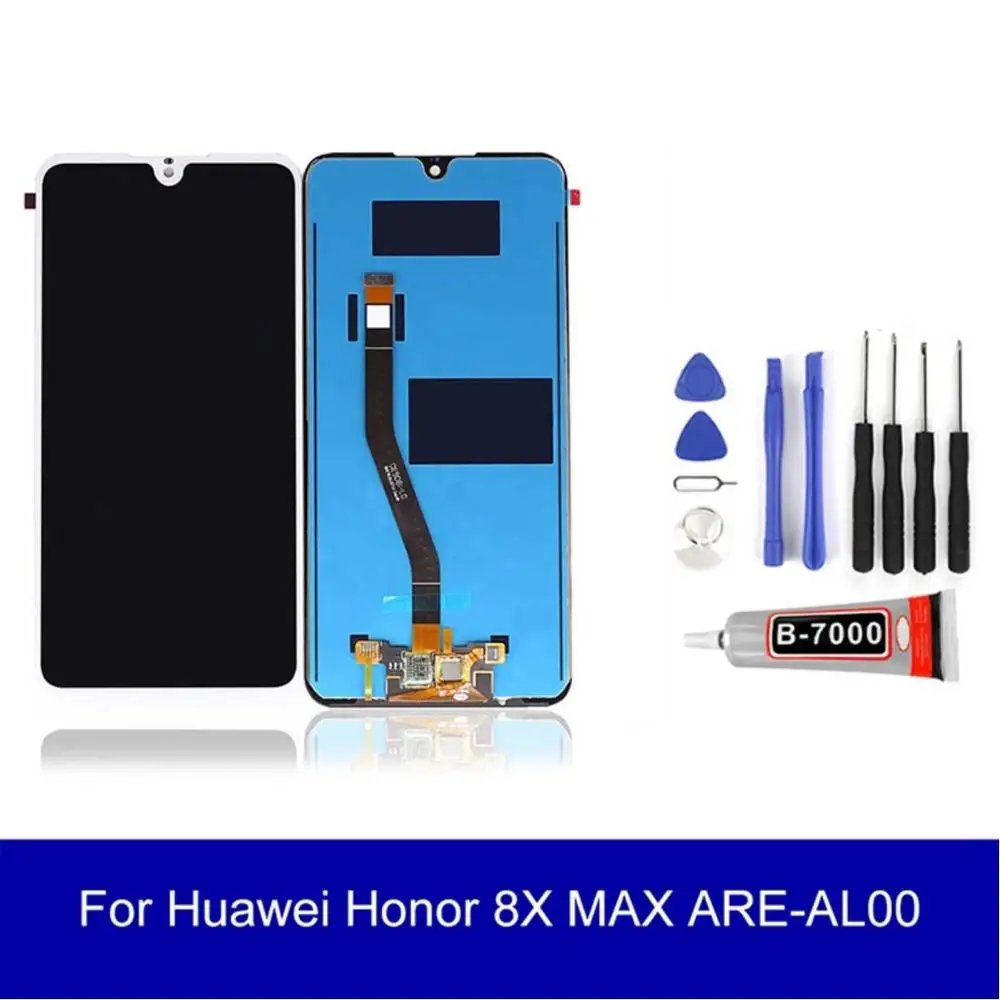 Оригинальный ЖК дисплей для Huawei Честь 8X MAX ARE AL00 с сенсорным экраном в сборе