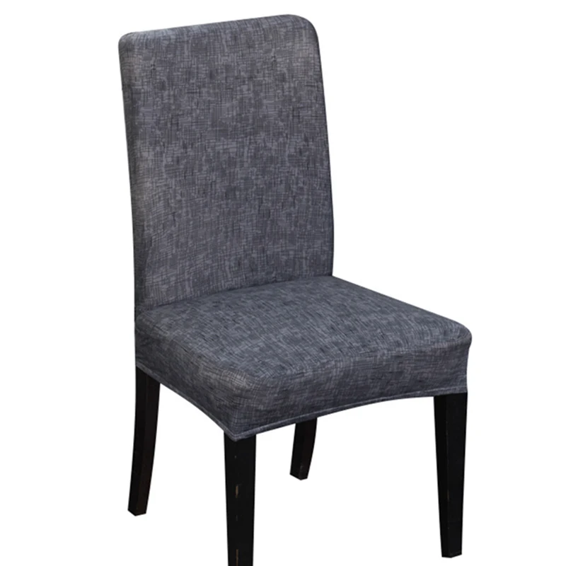 Высококачественные эластичные чехлы на спинку стула из полиэстера для офиса