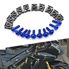 Винты для обтекателя корпуса мотоцикла, 10x6 мм, с ЧПУ, для мотоциклов Yamaha YZF-1000 YZF600 R1 R6 Tmax T-MAX 500 530