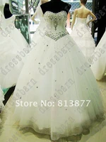 rochii diamond waist real handmade best crystal curtain decoration transparent luxurious custom size bespoke wedding dresses