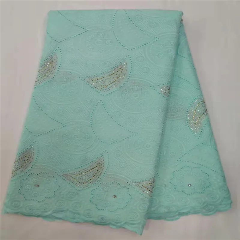 

NaXiu Swiss Voile Lace in Switzerland Wholesale Price African Cotton Dry Lace with Stones Voile Dry Lace for Nigerian Wedding