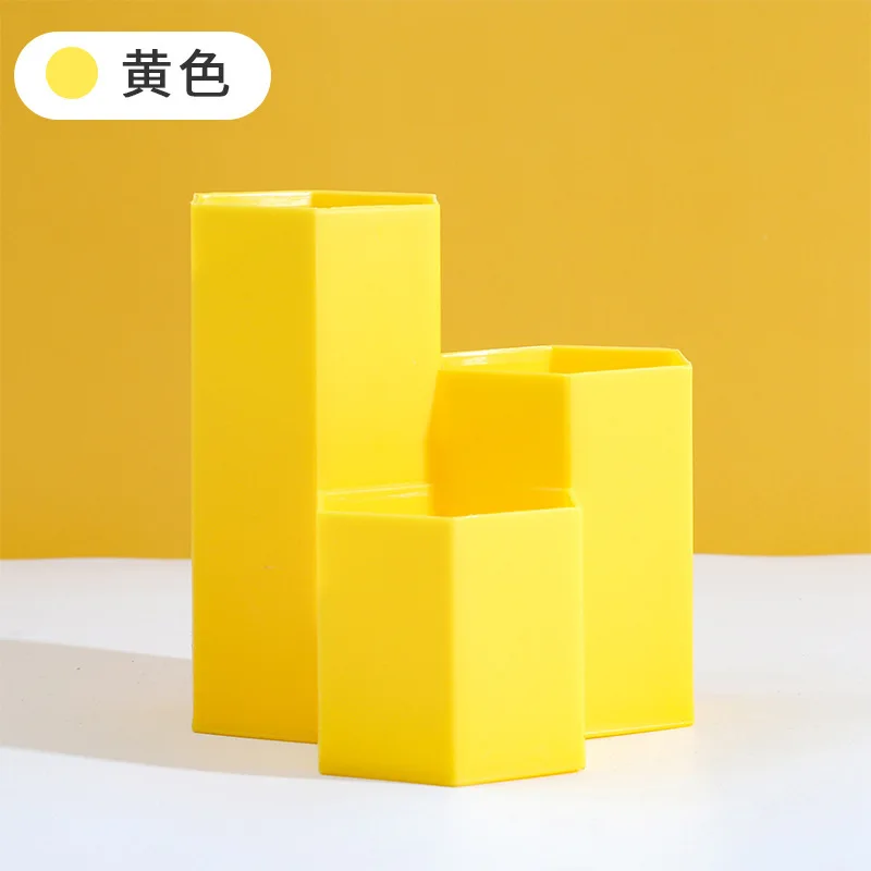 

Large Capacity Desk Pen Holder Pencil Makeup Storage Box Desktop Organizer Stand Case School Office Stationery