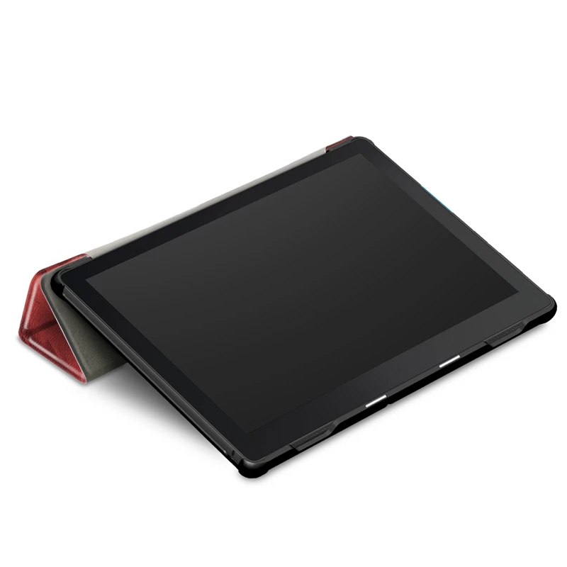 For Lenovo Tab E10 Case TB-X104F Cartoon Print Tablet for 10.1 10 Inch PC Flip Stand Cover Shell | Компьютеры и офис