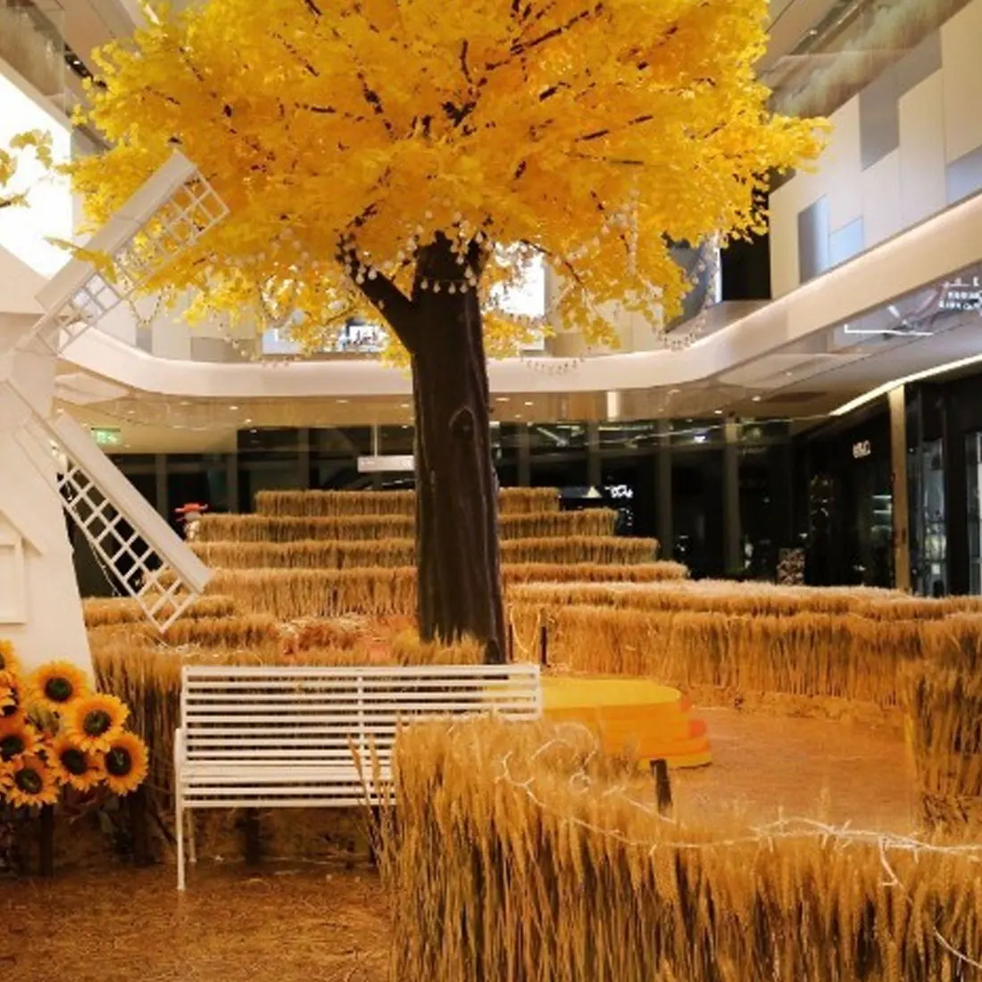 Искусственные пшеничные Осенние цветы 50 шт. самодельный скрапбук домашний декор