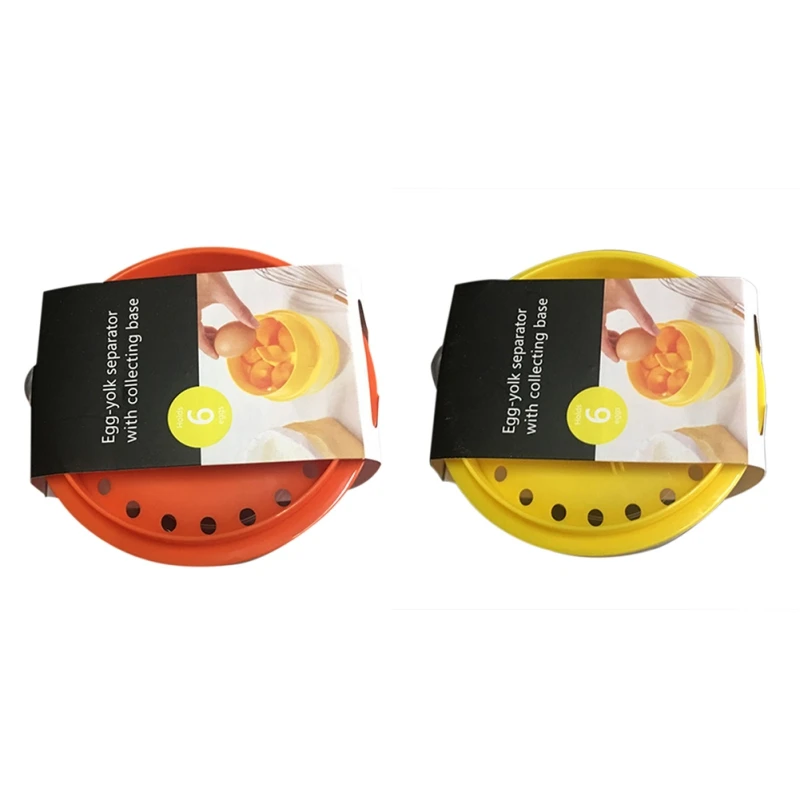 Новый Популярный уникальный яичный сепаратор ручной пластиковый разделитель