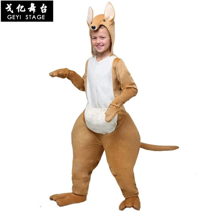 

New adult halloween suit kids cosplay party Australian animal kangaroo suit for the kid