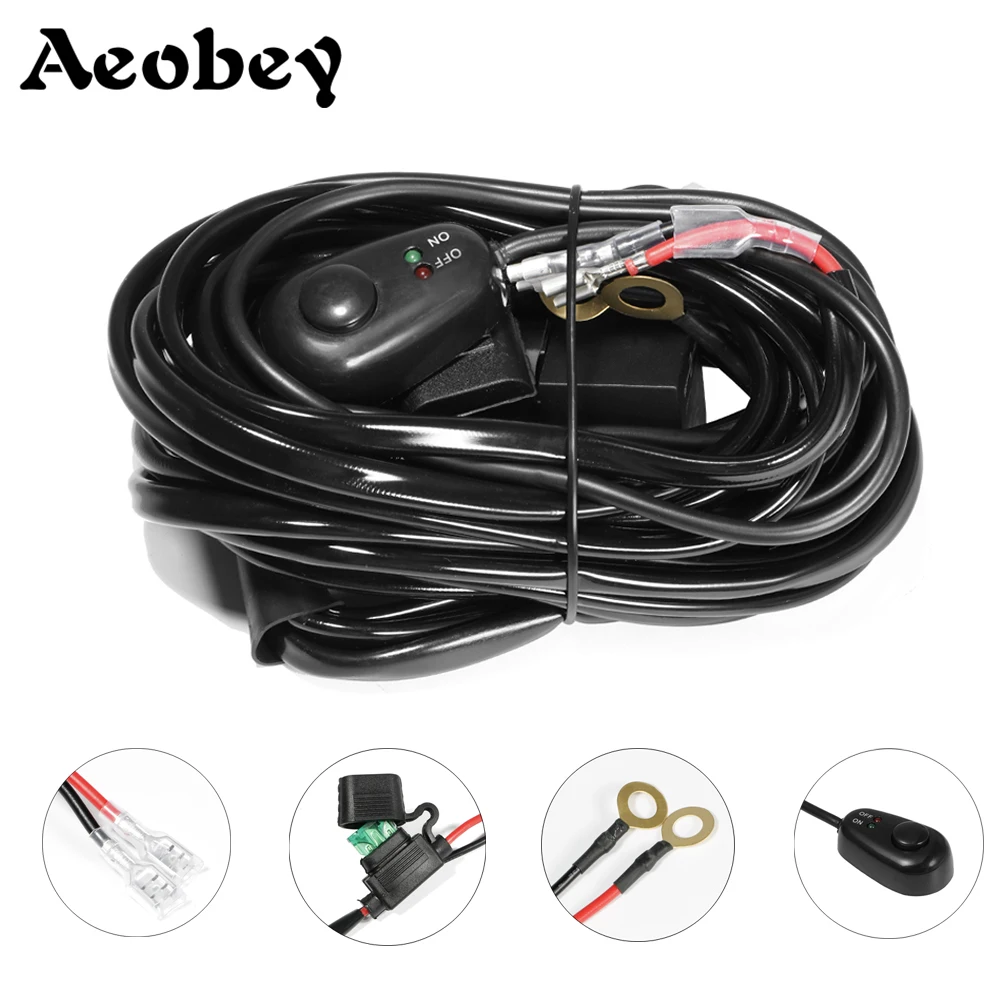 Автомобильная светодиодная оссветильник ительная панель Aeobey 3 м 12 В 24 40 А