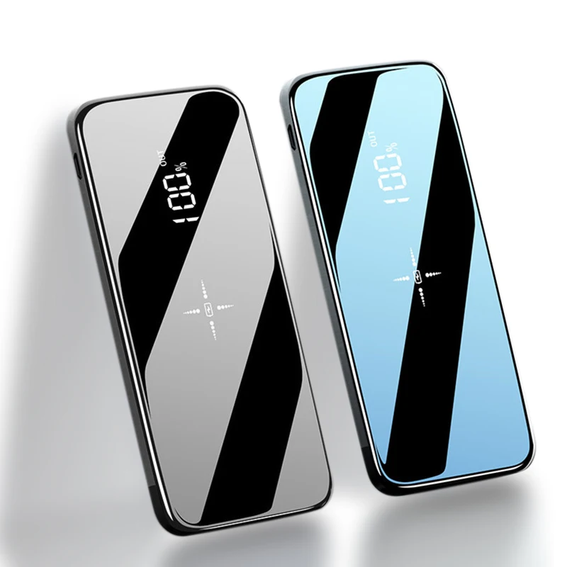 Беспроводной внешний аккумулятор для Xiaomi 20000 мАч быстрая зарядка iPhone 11 Pro Xs Max X XR