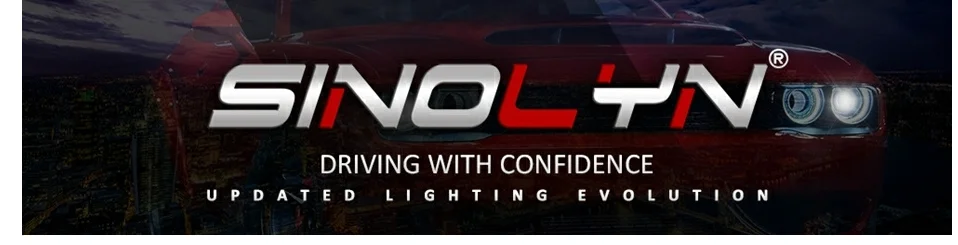 Sinolyn светодиодный двухксеноновый объектив angel eyes полный комплект HID проектор фары 3,0 Q5 линзы для H4 H7 9005 9006 автомобильные аксессуары тюнинг
