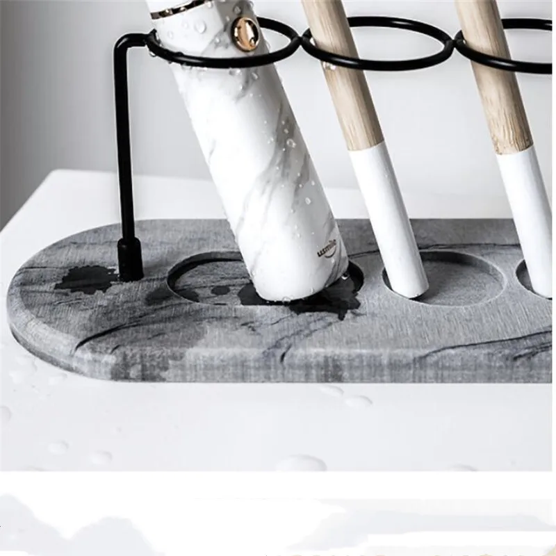 

Bathroom Accessories Toothbrush Holder Tooth Brush Toothpaste Stand Shelf Cup Holder Storage Rack Water Absorption Base