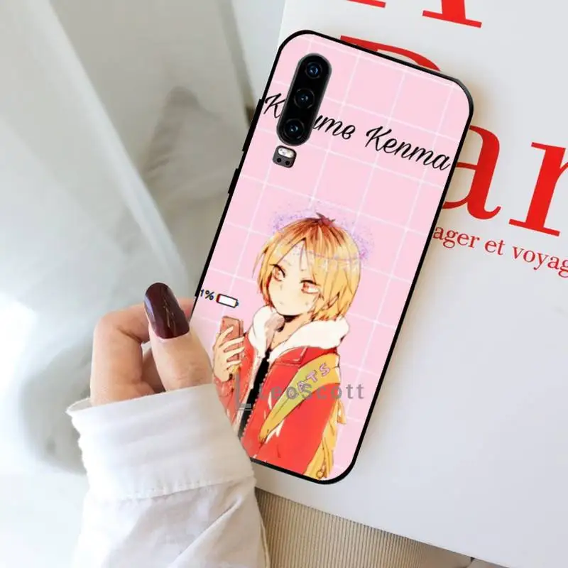

Kenma Kozume of Haikyuu Anime Phone Case For Huawei Y5 Y6 II Y7 Y9 PRIME 2018 2019 NOVA3E P20 PRO P10 Honor 10