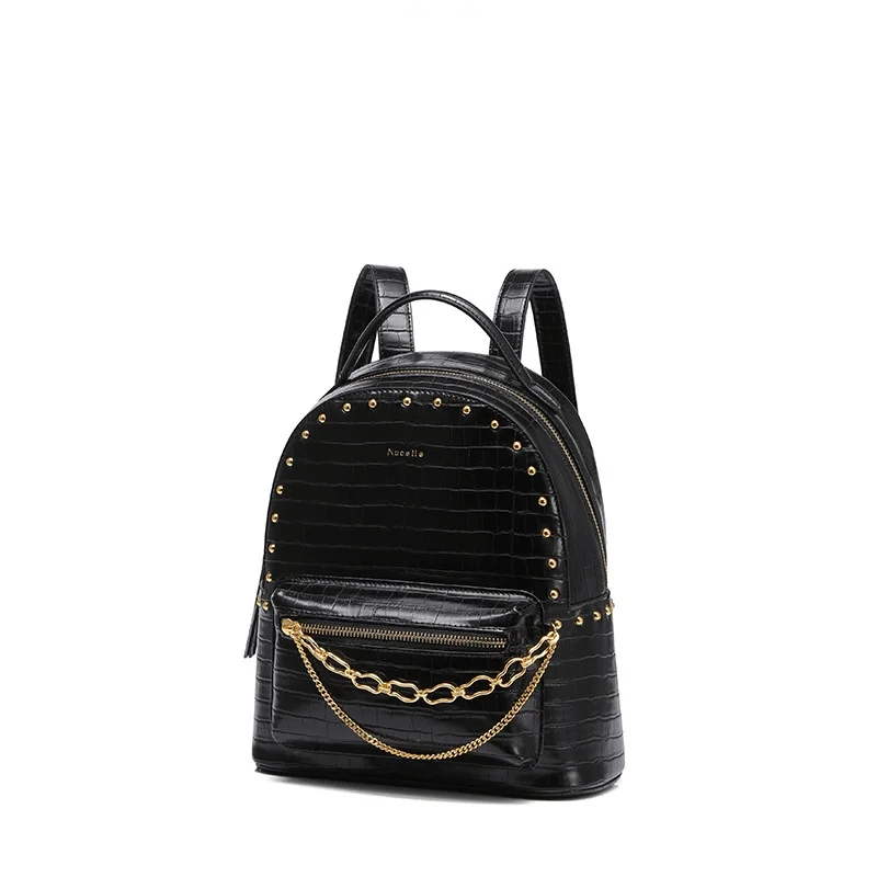 

Новый Модный женский универсальный рюкзак для отдыха, высокое качество, тренд, Классическая цепочка, сумки на одно плечо, роскошная Милая Повседневная сумка